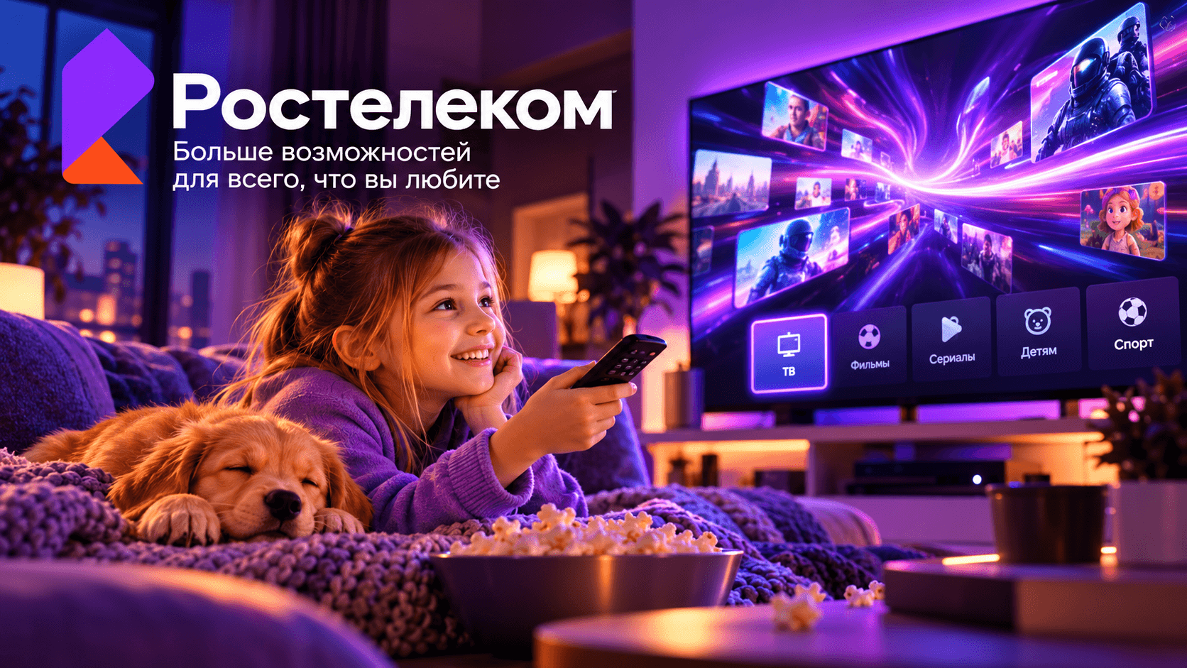 РОСТЕЛЕКОМ - Будущее уже дома — Beauty